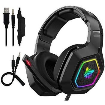 Cuffie Maxesla Gaming con Microfono RGB