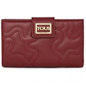 TOUS Billetera Kaos Dream Burdeos