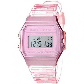 Casio Reloj Digital para Mujeres de Cuarzo con Correa en Resina F-91WS-4EF