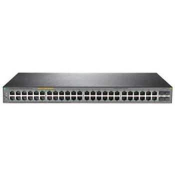 Hewlett Packard Enterprise OfficeConnect 1920S 48 Ports 4 SFP Plus PoE+ 370 Watt Managed Layer 3 Gigabit Ethernet (10/100/1000) Gray 1U Power Over Ethernet (PoE)