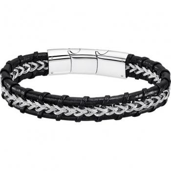 Pulsera Lotus Style LS2198-2/1 Cuero para Hombre