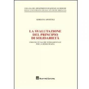 Svalutazione del principio di solidarieta'