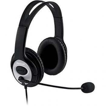 Microsoft JUG-00014 Lifechat Headset for PC, Black, 1