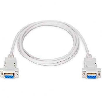 Digitus LP120 Cavo Null Modem Computer, Seriale RS232, Crossover (Incrociato), 9 Poli Femmina/Femmina, 1.8 m