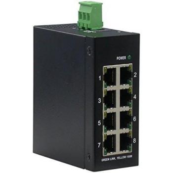 ROLINE Industrial Switch, 8x RJ-45, unmanaged (21.13.1156)