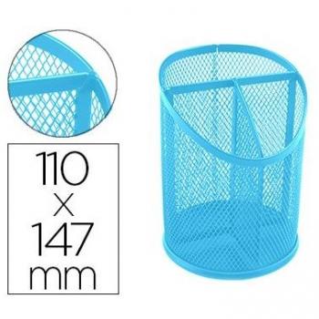 Portalápices Q‑Connect Metal Turquesa