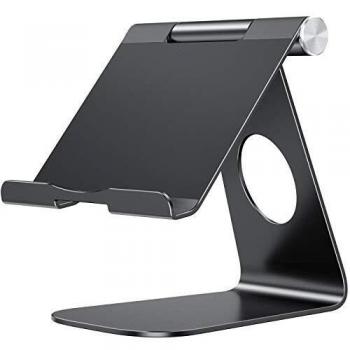 Supporto Tablet Regolabile OMOTON – Stand Universale in Alluminio