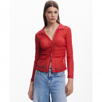 Camiseta Semitransparente Mujer Desigual