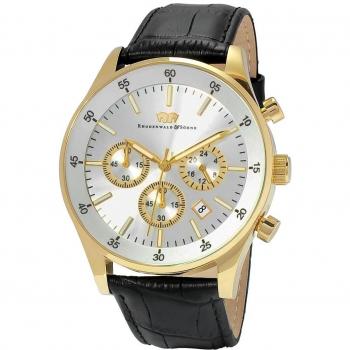 Reloj Analógico Rhodenwald & Söhne Oro Negro Plata