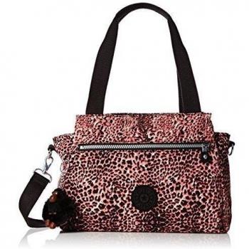 Kipling Elysia Bolso Bandolera, Multicolor (Fiesta Animal)