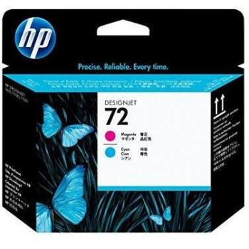 C9383A / 72 NO 72 Inchiostro Originale Magenta e Ciano per HP Designjet T1100, T1200, T1300, T2300