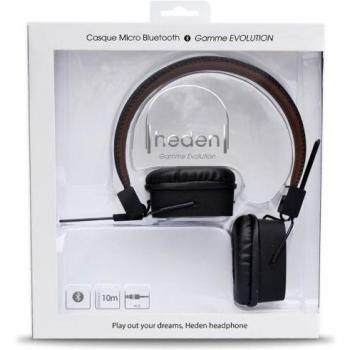 Cuffie Bluetooth Heden Evolution Nera