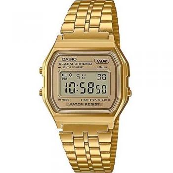 Casio, Unisex-adultos, Digital A158WETG-9AEF