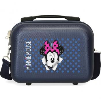 Neceser ABS Minnie Sunny Day Azul Marino -29x21x15cm