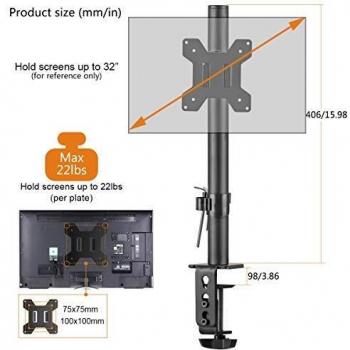 Bracwiser Monitor Arm Regolabile MD7401