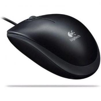 Mouse Logitech B110 Ottico Cablato Nero