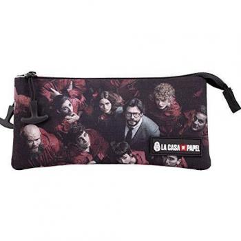 La Casa de Papel Estuche Portatodo Triple