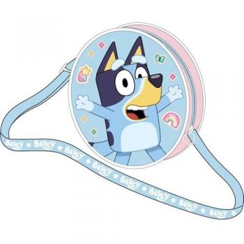 Bolso Infantil Redondo 3D Bluey – 4x13x13 cm