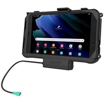 Cradle Ram-Mount per Samsung Galaxy Tab Active2 con Alimentazione