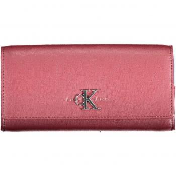 Calvin Klein CKJ MONOGRAM HW LONG FOLD Morado 10.5x2.8x19 cm