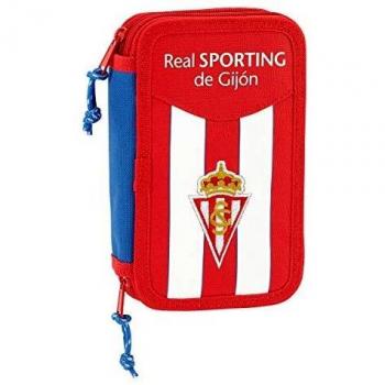 Plumier Doble Pqño 28 Pcs Real Sporting