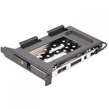 CoolBox Hotswap SlimChase IC-DS2500: Sistema rimovibile con connessione SATA3 per HDD/SSD 2.5 e chiusura a chiave