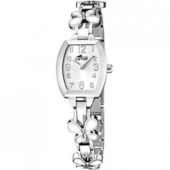 Lotus Reloj Analógico para Niños de Cuarzo con Correa en Acero Inoxidable 15827/1
