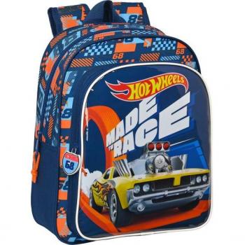 Mochila Speed Club Hot Wheels 33cm adaptable