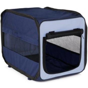 Trixie Caseta desmontable Twister, talla L azul/beig para perro