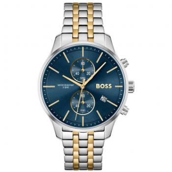 Hugo Boss Horologio Naval y Oro