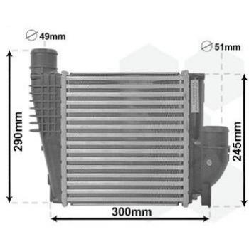 Intercooler VAN WEZEL 40004385