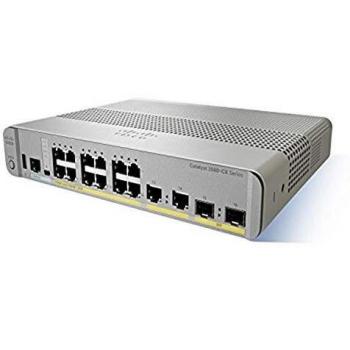 Cisco WS-C3560CX-12TC-S Switch di Rete Gestito L2/L3 Gigabit Ethernet (10/100/1000) Grigio, Bianco