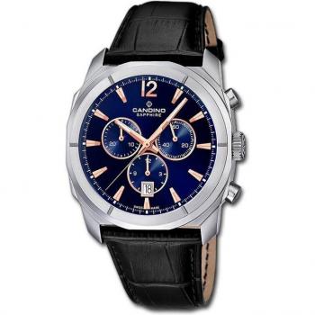 Reloj Candino Hombre C4582 Chronos Acero Inoxidable Gris Plata