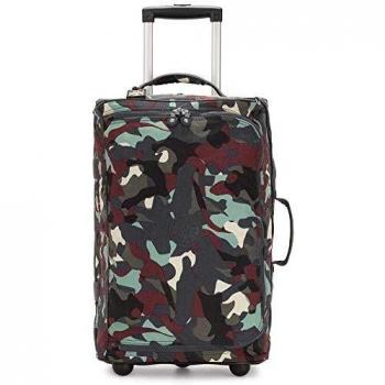 Kipling Teagan S Maleta de Mano, 54 cm, 39 Litros, Multicolor (Camo L)