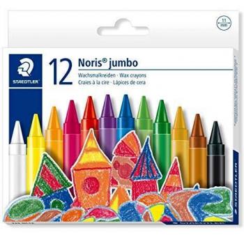 Caja de 12 Ceras Noris Jumbo Staedtler 229 NC12