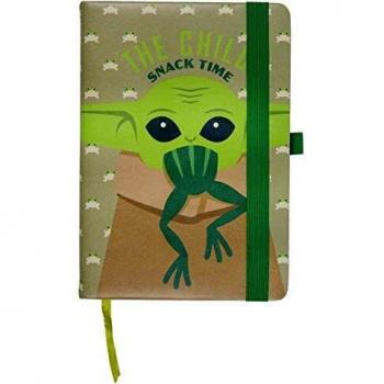 CERDÁ LIFE'S LITTLE MOMENTS Cuaderno A5 Baby Yoda El Niño-Licencia Oficial Star Wars, Niños, Multicolor, Estándar