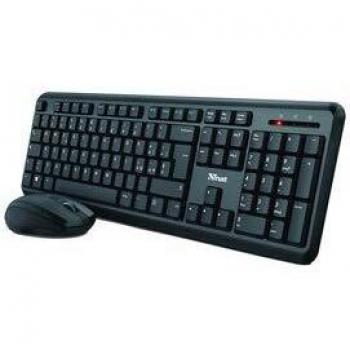 Trust Tkm-350 Tastiera RF Wireless QWERTY Italiano Nero