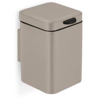 Papelera de baño Relaxdays 3L con cierre suave