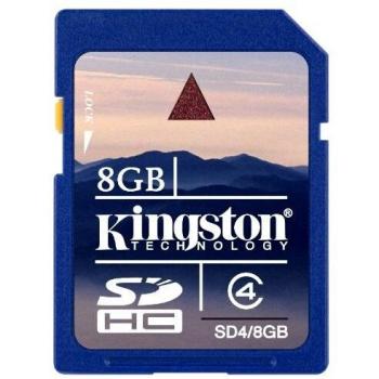 Kingston class 4 SDHC secure digital card
