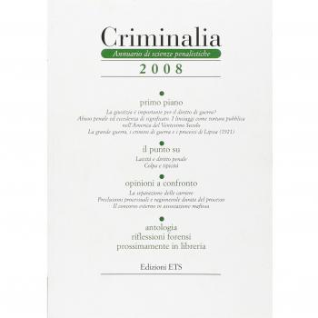 Criminalia. Annuario di scienze penalistiche (2008)