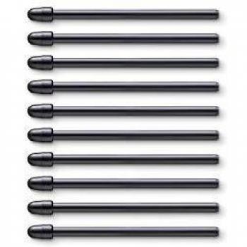 Wacom ACK22211 Kit 10 Punte Standard per Pro Pen 2, Nero