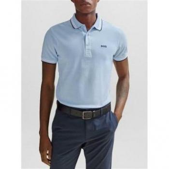 Polo Paddy azul BOSS para hombre