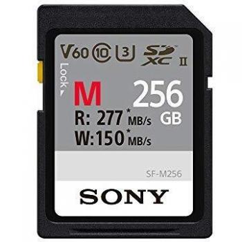 Sony scheda SDXC 256GB SF-M UHS-II 277MB/s