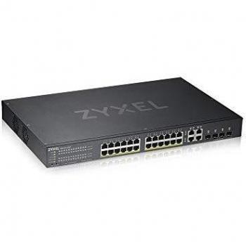 Zyxel Switch di rete GS1920-24HPv2 Gestito L2/L3/L4 Gigabit Ethernet (10/100/1000) Supporto Power over (PoE) Nero