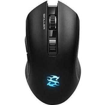 Sharkoon SKILLER SGM3 Black Gaming Mouse RGB Optical, Dual Mode Wireless and Cable