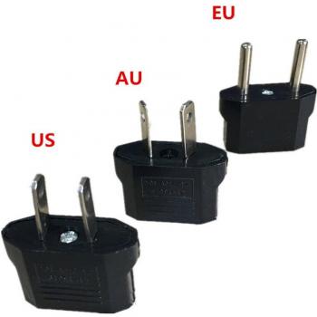 Adaptador de Enchufe de Viaje AC US a UE