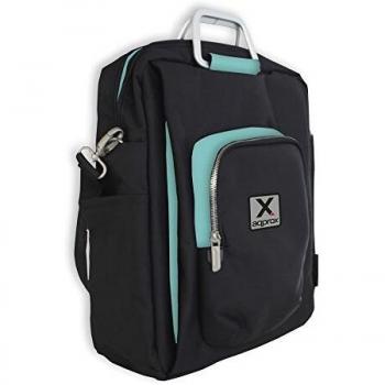 MALETÍN PORTÁTIL APPROX 15.6'' NEGRO/AZUL