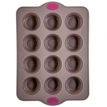 Molde para 12 Muffins Antiadherente 33x23,5x3,5cm