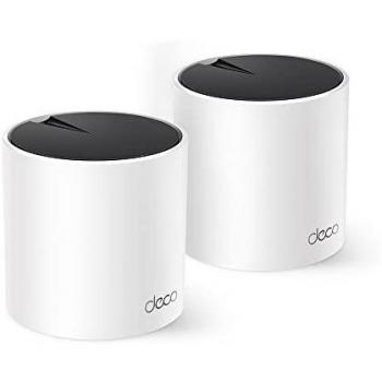 TP-Link AX3000 Dual-band (2.4 GHz/5 GHz) Wi-Fi 6 DECO X55 (2-PACK)
