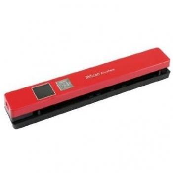 IrisScan Anywhere 5 Scanner Portatile a Batteria ai polimeri di Litio 1200mAH con Memorizzazione su SD, Schermo 1.44” TFT, Rosso